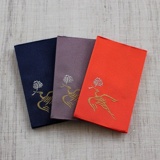 金封ふくさ【寿鶴】