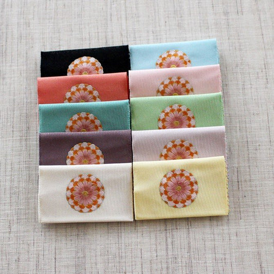 名刺・カード入れ(片面刺繍)　【ご縁菊】