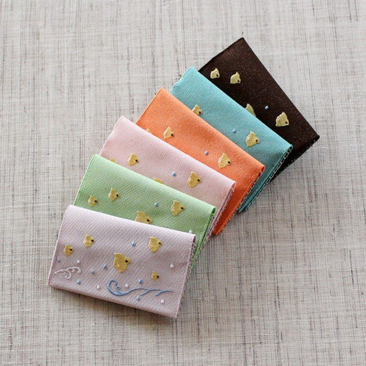 名刺・カード入れ(片面刺繍)　【ちどり】
