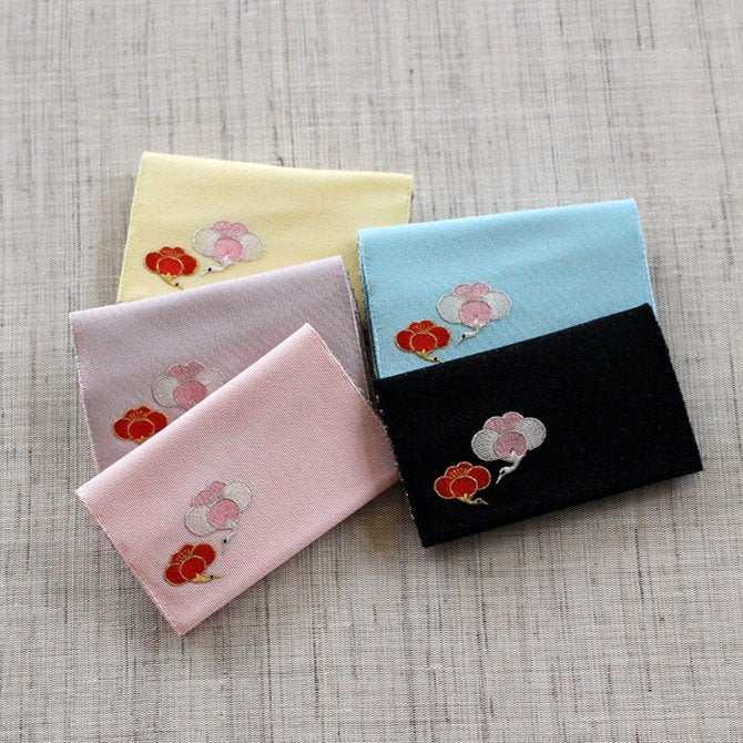 名刺・カード入れ(両面刺繍)　【思いのまま】