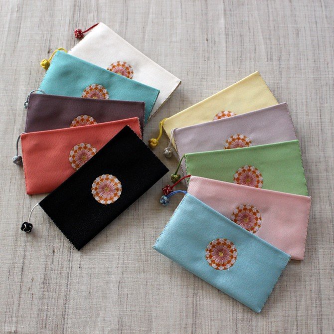 単札入れ【ご縁菊】